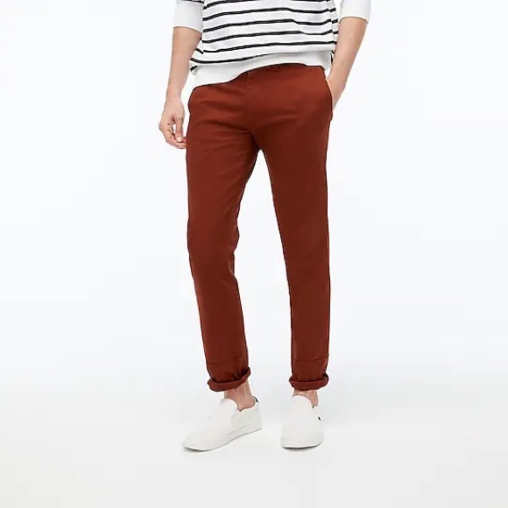 Mens J. Crew Mercantile slim fit flex khaki pants